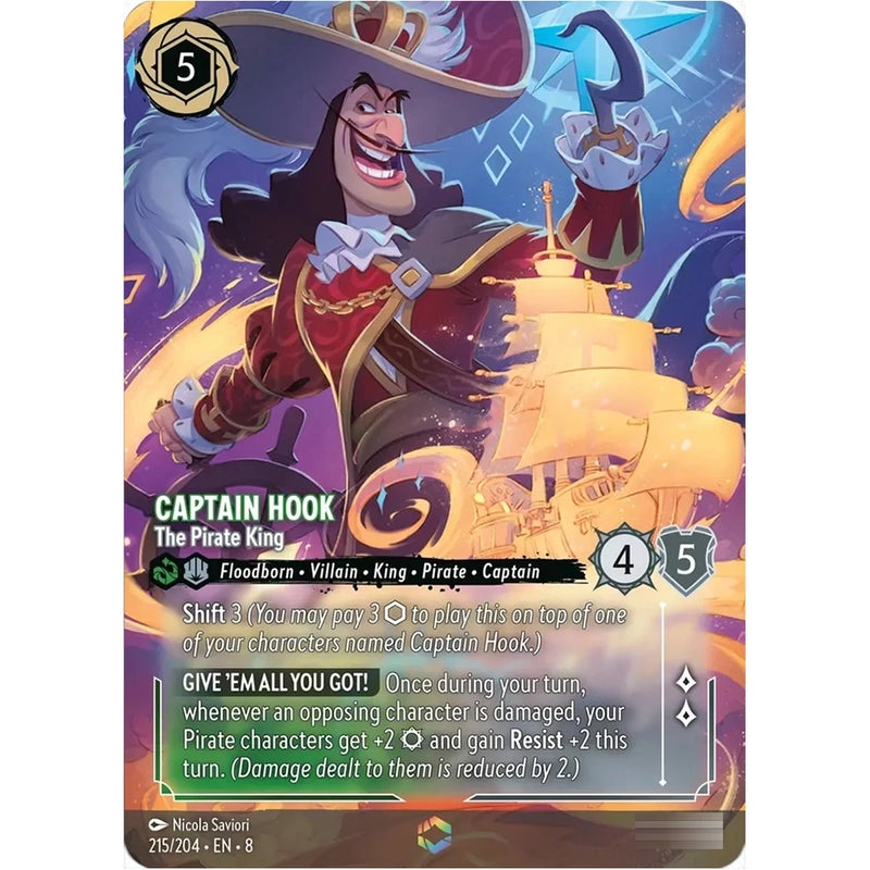 Rare Lorcana Enchanted Proxy Card – Reign of Jafar Chapter 8 TCG Featuring Stitch, Jasmine & Lady