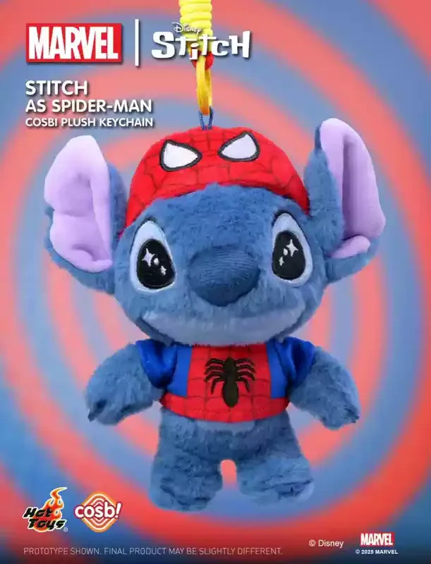 Authentic Hottoys Stitch Cosbi Series – Mystery Blind Box Action Figure Pendant