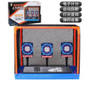 Electric Shooting Target for Nerf Guns Auto Reset Targets Accessories Kids Sound Light Shooting Game Toys High Precision Scoring