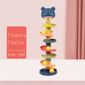 Baby Toys Rolling Ball Pile Tower Early Educational Toy For Babies Rotating Track Baby Development Game Stacking Toy For Kids