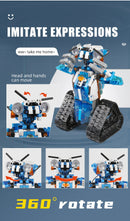 Technical Robot Toys Motorized With LED Building Blocks For Kids Christmas Gift