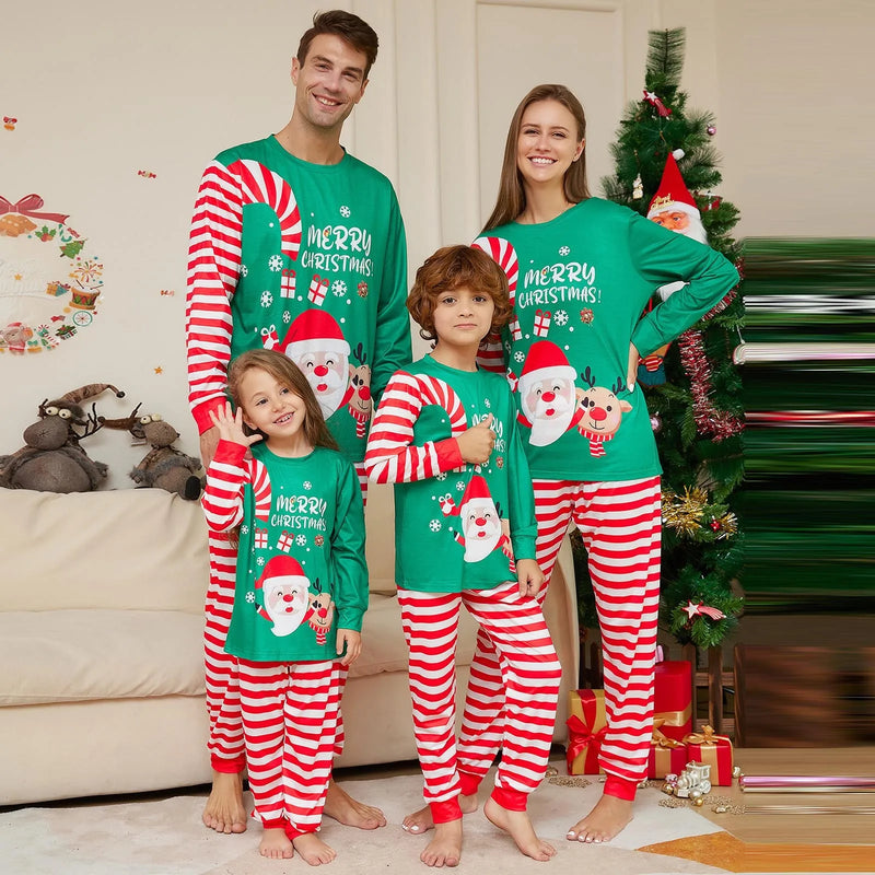 Sublimation Blank Christmas Pajamas Set Family Pajamas Matching Christmas Christmas Pajama Family Set Pajamas for Family of 7