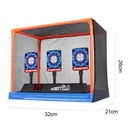 Electric Shooting Target for Nerf Guns Auto Reset Targets Accessories Kids Sound Light Shooting Game Toys High Precision Scoring