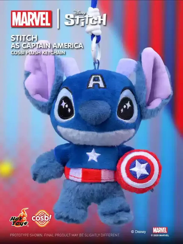 Authentic Hottoys Stitch Cosbi Series – Mystery Blind Box Action Figure Pendant