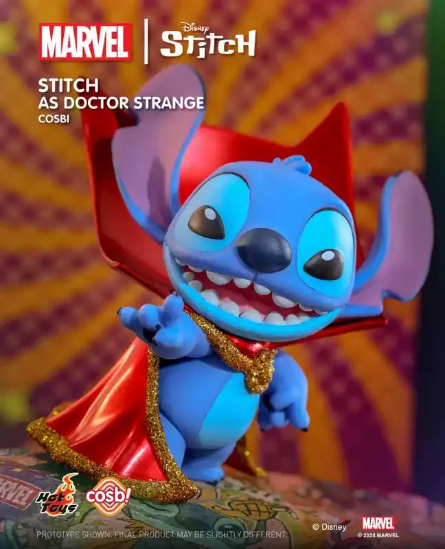 Authentic Hottoys Stitch Cosbi Series – Mystery Blind Box Action Figure Pendant