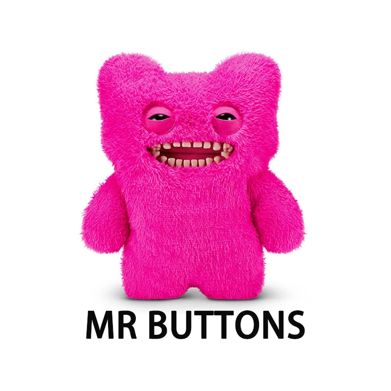 Original Fuggler Plush Toys with Funny Ugly Teeth Monsters Kawaii Soft Big Doll Plushies