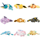 Pokemon Original Big Plush Toy of Sleeping Eevee Sylveon, Espeon, Umbreon & Leafeon
