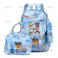 "Team Pup School Set – Cartoon Backpack Combo for Little Heroes"