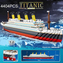 Titanic 4404PCS Building Blocks Cruise Ship Mini Assemble Bricks Model Toy Kit Desktop Decoration Holiday Gift for Kids