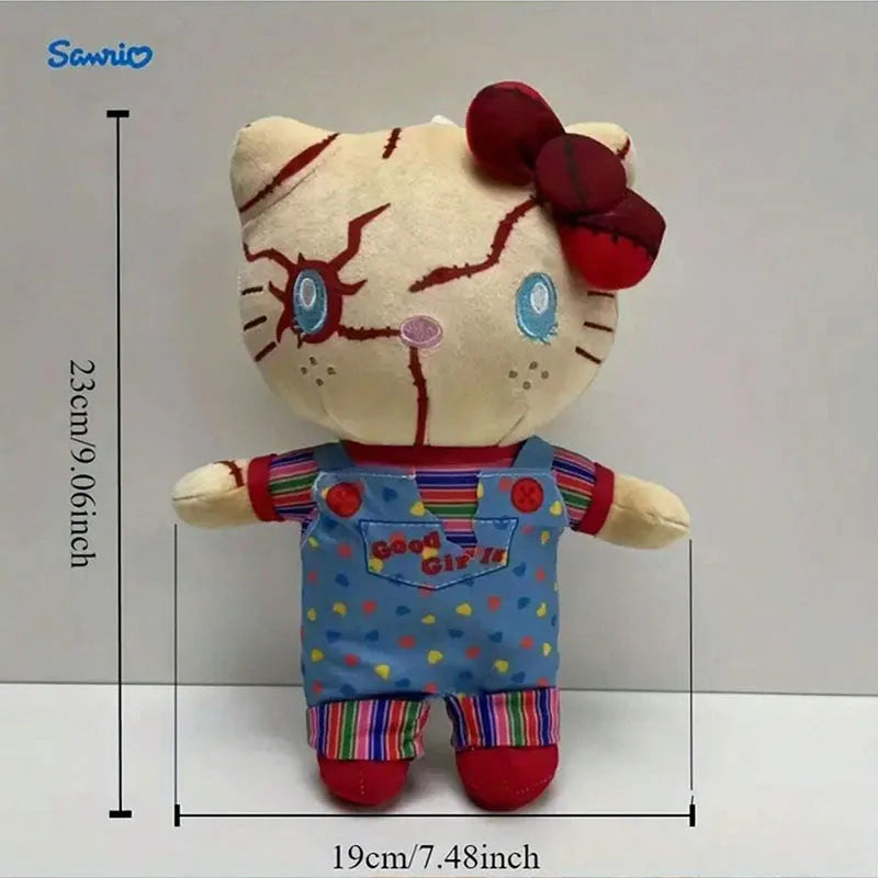 8-inch Sanrio Halloween KT Plushies Doll Sanrio Hello Kitty Room Decoration Gift Plush Toy Children's Doll Gift