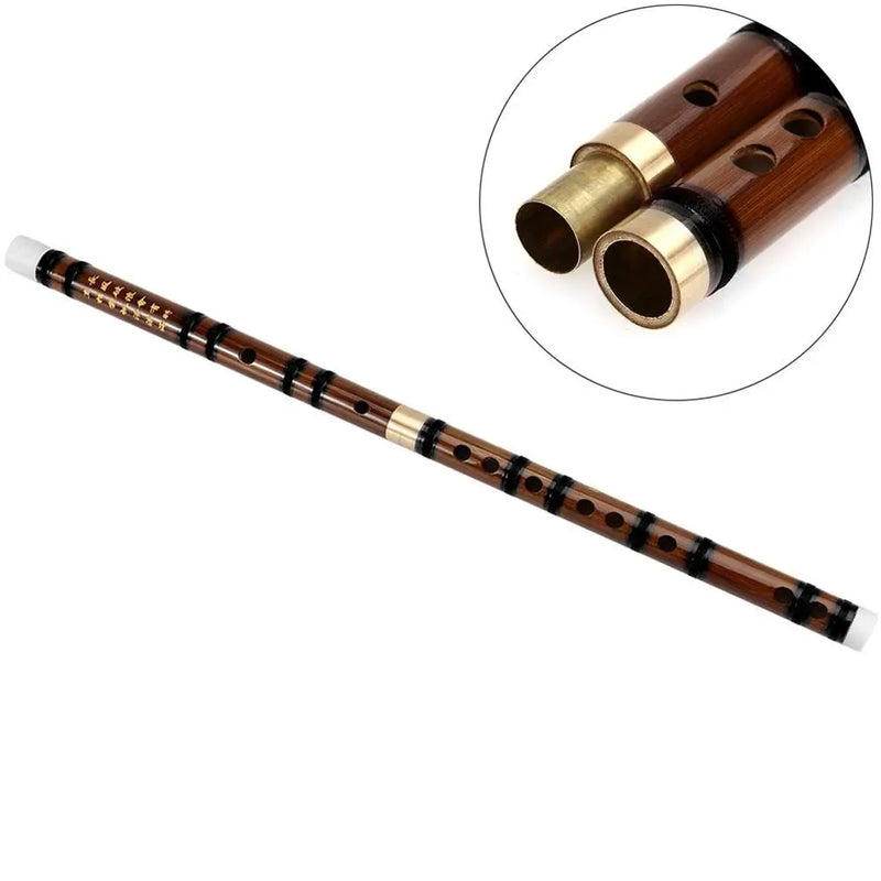 Chinese Traditional Musical Instrument Handmade Bamboo Flute D/E/F/G Tone