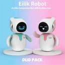 Eilik AI Smart Robot Duo Pack Artificial Intelligence Desktop Pets for Children and Adults 2pcs/Set