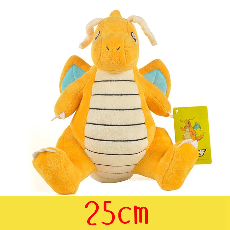 30cm Dragonite Pokemon Peluche Kids Gift Pokemon Plush Doll Peluche Pokemon Movie Character