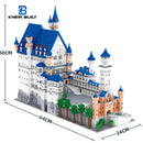 Swan Castle 10,000-Piece Micro Block Building Kit – High-Skill Architecture Puzzle & Decorative Model