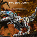 Mechanical Dinosaur STEM Building Blocks – Jurassic T-Rex Model with Light Assembly Toy for Kids Gift