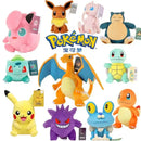 Original Pokemon Plush Toy Pikachu Snorlax Bulbasaur Gengar Kyogre Piplup Charizard Stuffed Toy Gift For Kids
