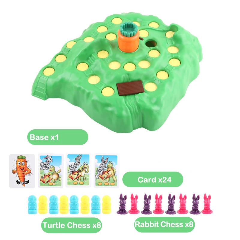 Turtle Rabbit Trap Game Board Game Toys Children's Puzzle Game Parenting Intelligence Board Game Family Party Game