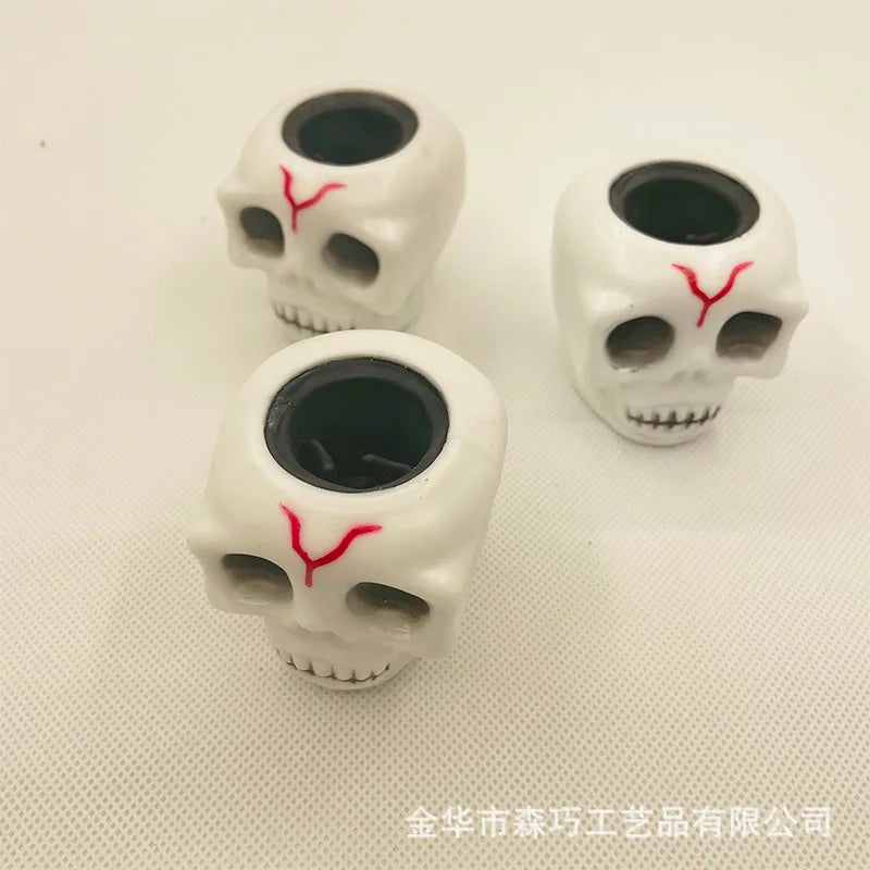 Halloween Ghost Squeeze Skull TPR Bat Ghost Cup Toys Decompression Fidget Antistress Sensory Stress Reliefing Gift Kids Adults