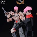 Jujutsu Kaisen 9L3D T13 Itadori Figure LUCKY13 Training Ver. JJK Titan13 Multi-Jointed Movable Dummy13 Stress Relief Toy Gift