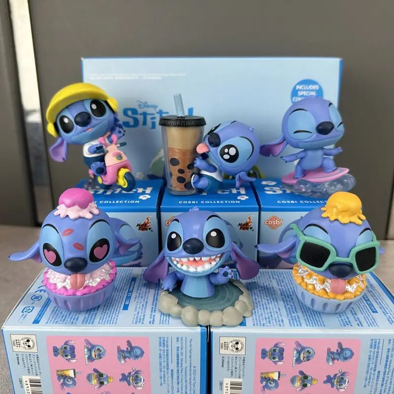 Stitch Character Doll – Disney Birthday Gift, Cake Topper & Car Ornament