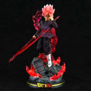 28CM Dragon Ball Z LED Statue – Zamasu and Black Goku PVC Action Figure Model for Collection & Gift