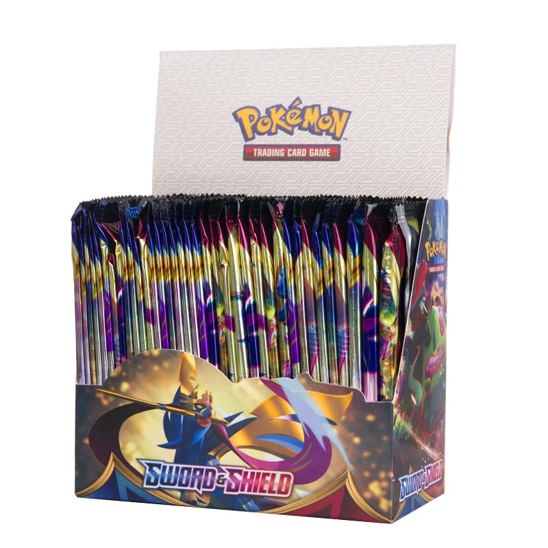 324pcs Pokemon Cards Anime Collectible Crown Zenith Silver Tempest Lost Origin Children Board Game Toy Battle Card Kid Gift