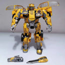 Transformation Toys Battle Damage Hornet Yellow Bee BMB H6001-3 AOYI SS49 Alloy Figure Action Model Deformation Robot Beetle Car