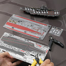 DIY 3D Metal Puzzles Battleship Model Jigsaw Toys For Adult And Kids For Birthday Gifts