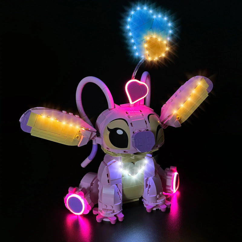 Custom LED Lights for LEGO 43257 Angel Figure – Lighting Accessories Only