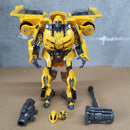 Transformation Toys Battle Damage Hornet Yellow Bee BMB H6001-3 AOYI SS49 Alloy Figure Action Model Deformation Robot Beetle Car