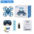 H36 JJRC Mini Drone 3D Flip Headless Mode Air Pressure Height Maintain RC Quadcopter FPV Competition Drones for Kids