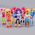 Hasbro Joint Limited My Little Pony Full Set Model Toy Doll Pinkie Pie Twilight Doll Ornament Gift Figure Collection Wholesale