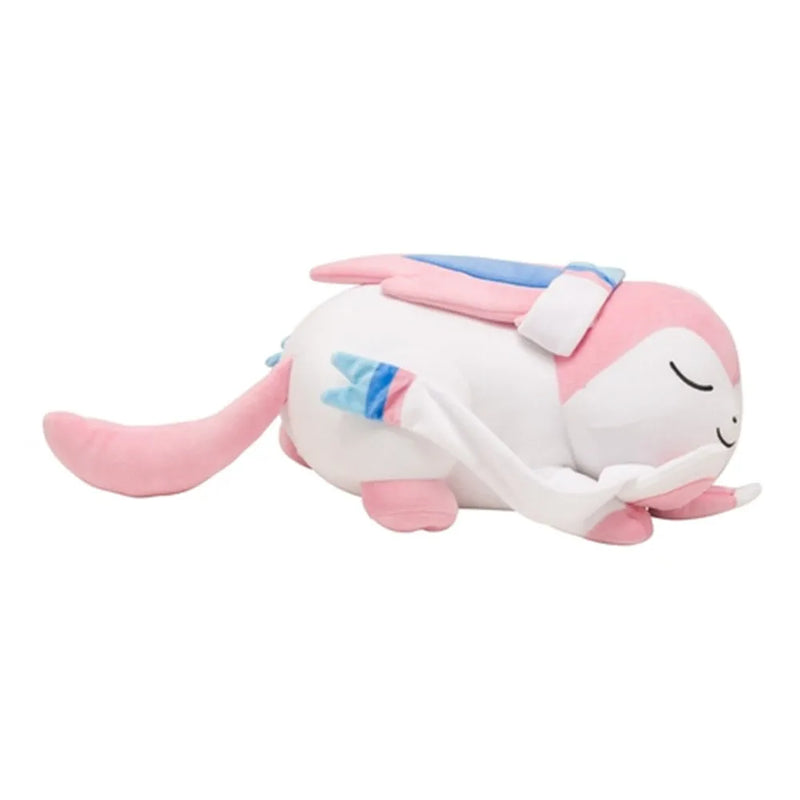 Pokemon original Eeveelution big sleeping Sylveon & Espeon & Umbreon & Leafeon plush toy stuffed toy doll doll