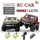 New Mn82 Mangniu Remote-Controlled Toy Car 1:12 Model Car Rc Climbing Off-Road Vehicle Lc79 Pickup Truck Children Toys Gift
