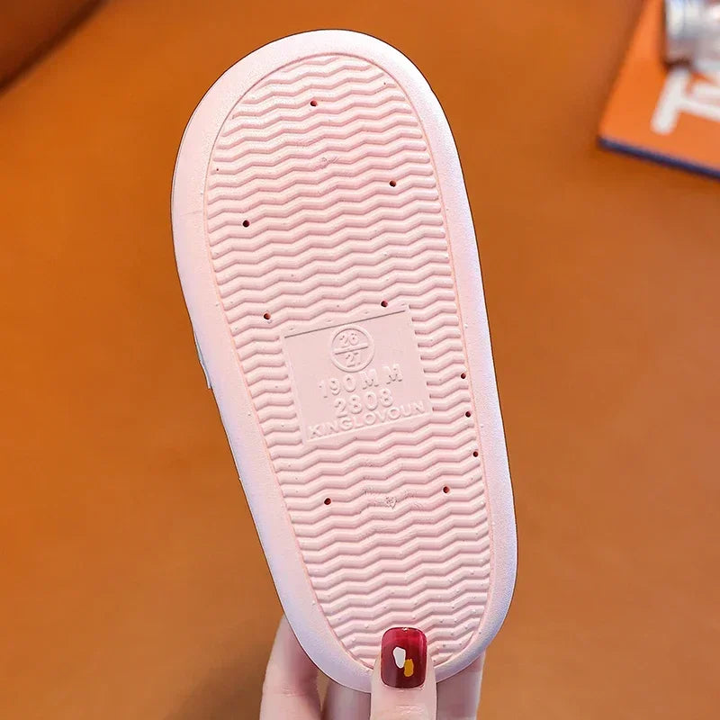 Sanrio Anime Design Slippers – Cute & Cozy Indoor Non-Slip Slides for Summer Wear