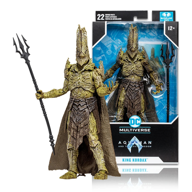 Action Figure Toy Of Aquaman 2 From The Latest Movie in 18cm, King of the Sea Statue Series