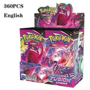 324pcs Pokemon Cards Anime Collectible Crown Zenith Silver Tempest Lost Origin Children Board Game Toy Battle Card Kid Gift