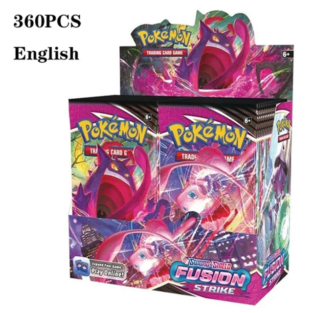 324pcs Pokemon Cards Anime Collectible Crown Zenith Silver Tempest Lost Origin Children Board Game Toy Battle Card Kid Gift