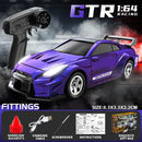 Remote Control 1:64 Car 2.4G Mini Radio Control Drift Stunt Car 4WD Desktop Racing Vehicle Model Boy Toy Kid Birthday Gifts