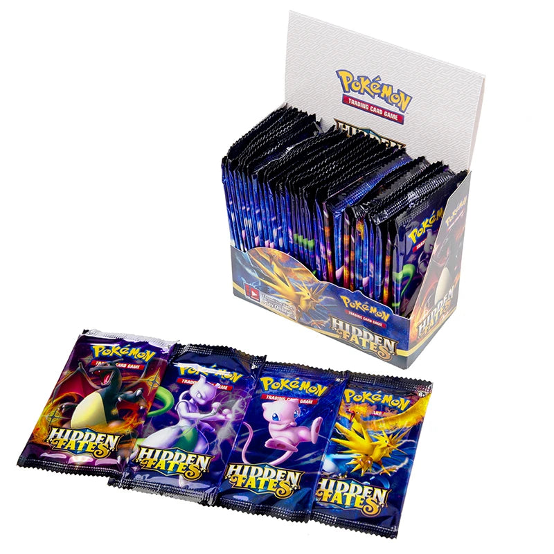 324pcs Pokemon Cards Anime Collectible Crown Zenith Silver Tempest Lost Origin Children Board Game Toy Battle Card Kid Gift