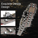 DIY 3D Metal Puzzles Battleship Model Jigsaw Toys For Adult And Kids For Birthday Gifts