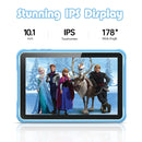 Pritom 10" Kids Android 13 Go Tablet WiFi Quad Core 2GB RAM 64GB ROM with YouTube & Durable Case