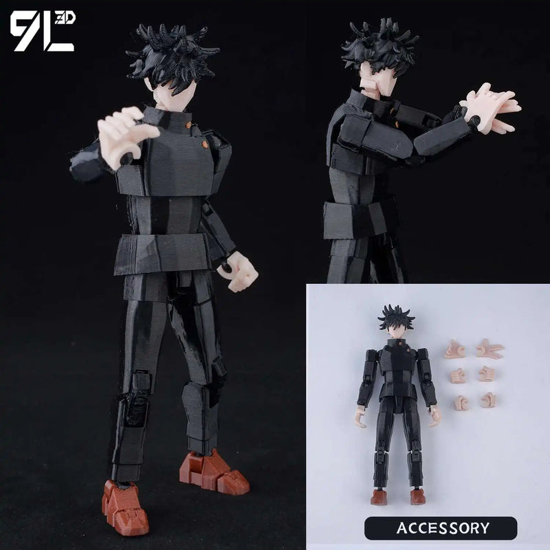 Jujutsu Kaisen 9L3D T13 Itadori Figure LUCKY13 Training Ver. JJK Titan13 Multi-Jointed Movable Dummy13 Stress Relief Toy Gift