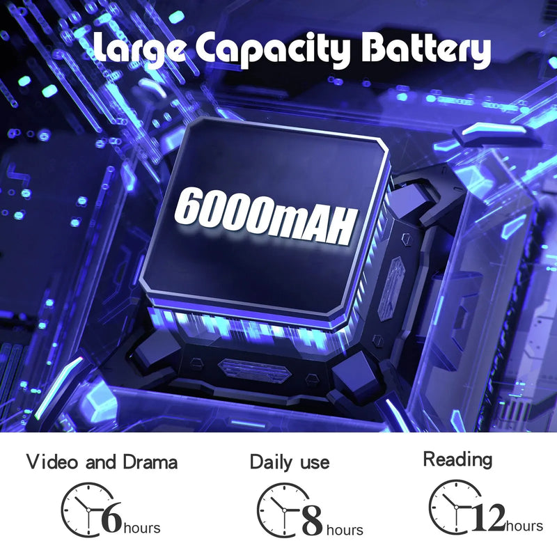 Pritom 10" Kids Android 13 Go Tablet WiFi Quad Core 2GB RAM 64GB ROM with YouTube & Durable Case