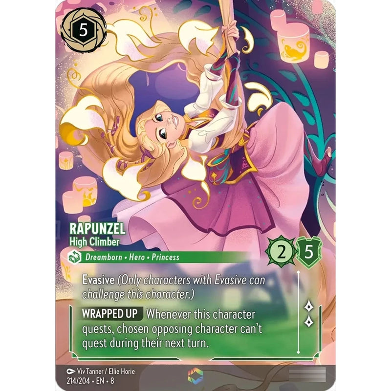 Rare Lorcana Enchanted Proxy Card – Reign of Jafar Chapter 8 TCG Featuring Stitch, Jasmine & Lady