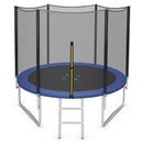 8/10/12/14/15/16Feet Outdoor Trampoline Bounce Combo with Safety Closure Net Ladder-10 ft