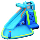 Hippo Inflatable Water Slide Bounce House with Air Blower