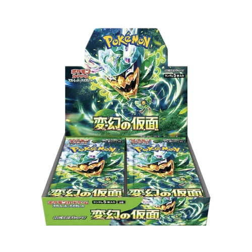 Pokémon TCG Japanese Booster Box Collection- SV6, SV5K, SV5A, SV6A & SV5M