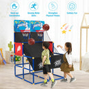 Arcade Basketball Game Set For Kids with 4 Basketballs and Ball Pump