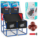 Arcade Basketball Game Set For Kids with 4 Basketballs and Ball Pump
